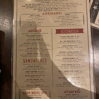 Culinary Dropout - Menu! Back is full of their drinks (sorry, I didn't get a pic of back side) - New American Near Me - Tempe, Arizona Culinary Dropout - Menu! Back is full of their drinks (sorry, I didn't get a pic of back side) - New American Near Me - Tempe, Arizona
