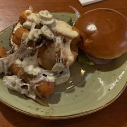 Timbers Bar and Grill - Holy cheese burger