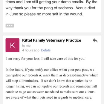 Kittel Family Veterinary Practice - Email from Kittel. - Veterinarians Near Me - Elk Grove, California Kittel Family Veterinary Practice - Email from Kittel. - Veterinarians Near Me - Elk Grove, California