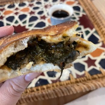 Qamaria Yemeni Coffee - Spinach pie - Coffee & Tea Near Me - Aurora, Illinois Qamaria Yemeni Coffee - Spinach pie - Coffee & Tea Near Me - Aurora, Illinois