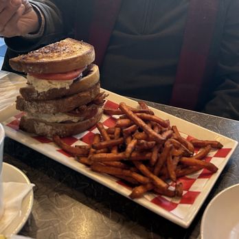 Mack's Original Pizza Pub - A simple chicken salad BLT with sweet potatoe fries. Simply EPIC! - Pizza Near Me - Seekonk, Massachusetts Mack's Original Pizza Pub - A simple chicken salad BLT with sweet potatoe fries. Simply EPIC! - Pizza Near Me - Seekonk, Massachusetts
