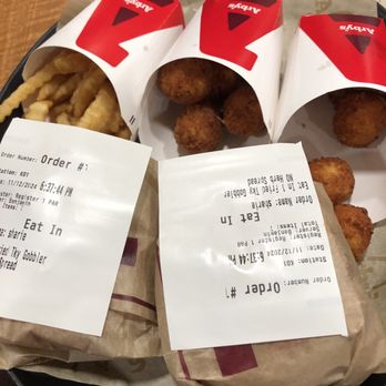 Arby's - Gobble Roast Turkey Ranch & Bacon Sandwich, Fried Mac n Cheese Bites (4 ea.) - Fast Food Near Me - Pittsburgh, Pennsylvania
