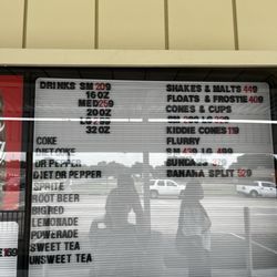 Tolbert's Dairy Treet - Updated menu pricing