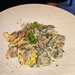 Mushroom tagliata Mushroom tagliata