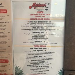 Lunch Special Menu Lunch Special Menu