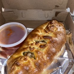 Roadies Pizzeria and Sports Bar - Supreme calzone
