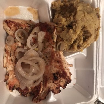 El Rinconcito De Santa Barbara - Plain Mofongo and grilled chicken breast. - Latin American Near Me - Hialeah, Florida El Rinconcito De Santa Barbara - Plain Mofongo and grilled chicken breast. - Latin American Near Me - Hialeah, Florida