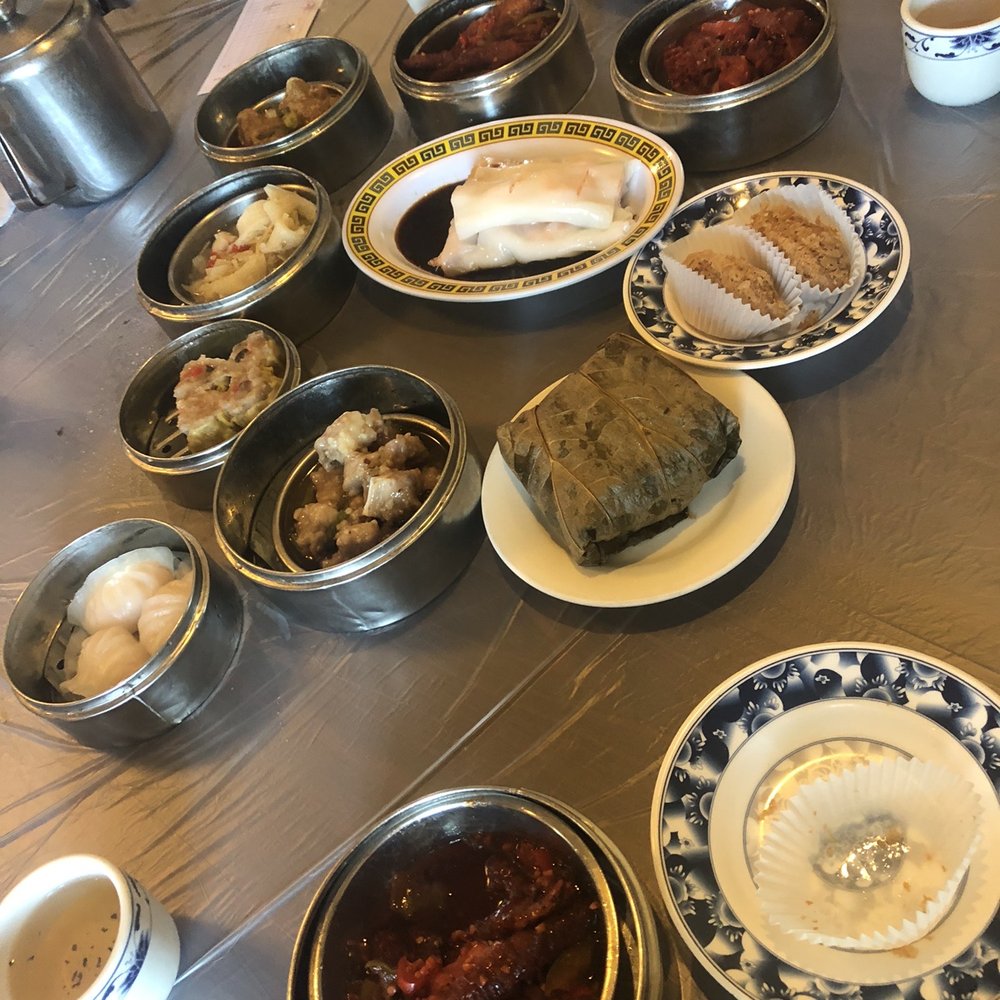 Hong Kong Chinese Restaurant - Part of our spread - Dim Sum Near Me - Durham, North Carolina