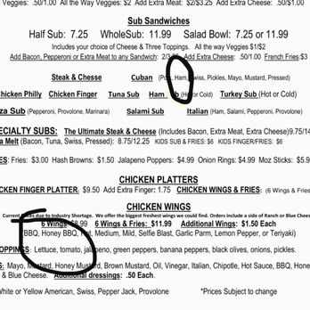 Selfie Subs Restaurant - Sandwiches Near Me - Riverview, Florida