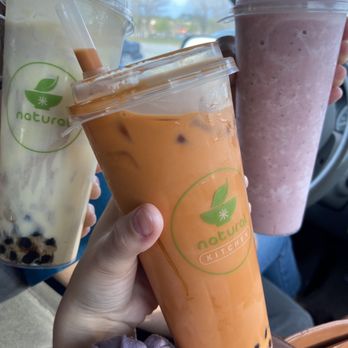 Natural Kitchen - Bubble Brûlée, Thai bubble tea, Very Berry Smoothie - Bubble Tea Near Me - Orange Park, Florida