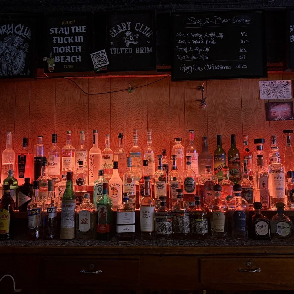 Geary Club - Photo 9: Behind the bar - Dive Bars Near Me - San Francisco, California Geary Club - Photo 9: Behind the bar - Dive Bars Near Me - San Francisco, California