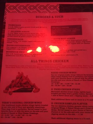Menu photo 7 Terry's Place Ocala, FL