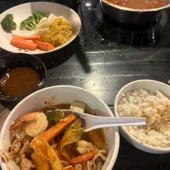 Rolling Boil - Post cooked food ! Spicy option! - Hot Pot Near Me - Anaheim, California