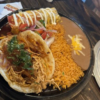 Nacho Daddy - Chicken Taco & Enchilada Combo - New American Near Me - Las Vegas, Nevada