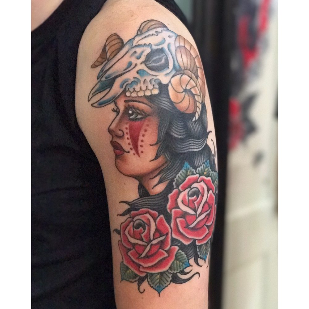 The Sea Wolf Tattoo Company Logo