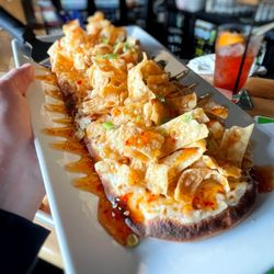 Joe Mamas - Crab Rangoon flatbread (AMAZING)