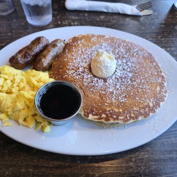The Butter House - Loved the pancakes and sausage,well everything definitely would recommend. Pancake Combo! - Breakfast & Brunch Near Me - Seaside, California The Butter House - Loved the pancakes and sausage,well everything definitely would recommend. Pancake Combo! - Breakfast & Brunch Near Me - Seaside, California