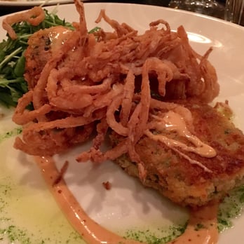HT Grill - Crab cakes with very little crab in them. - New American Near Me - Redondo Beach, California HT Grill - Crab cakes with very little crab in them. - New American Near Me - Redondo Beach, California