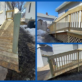 All Things Considered WI - Complete new build of wheelchair ramp - Handyman Near Me All Things Considered WI - Complete new build of wheelchair ramp - Handyman Near Me