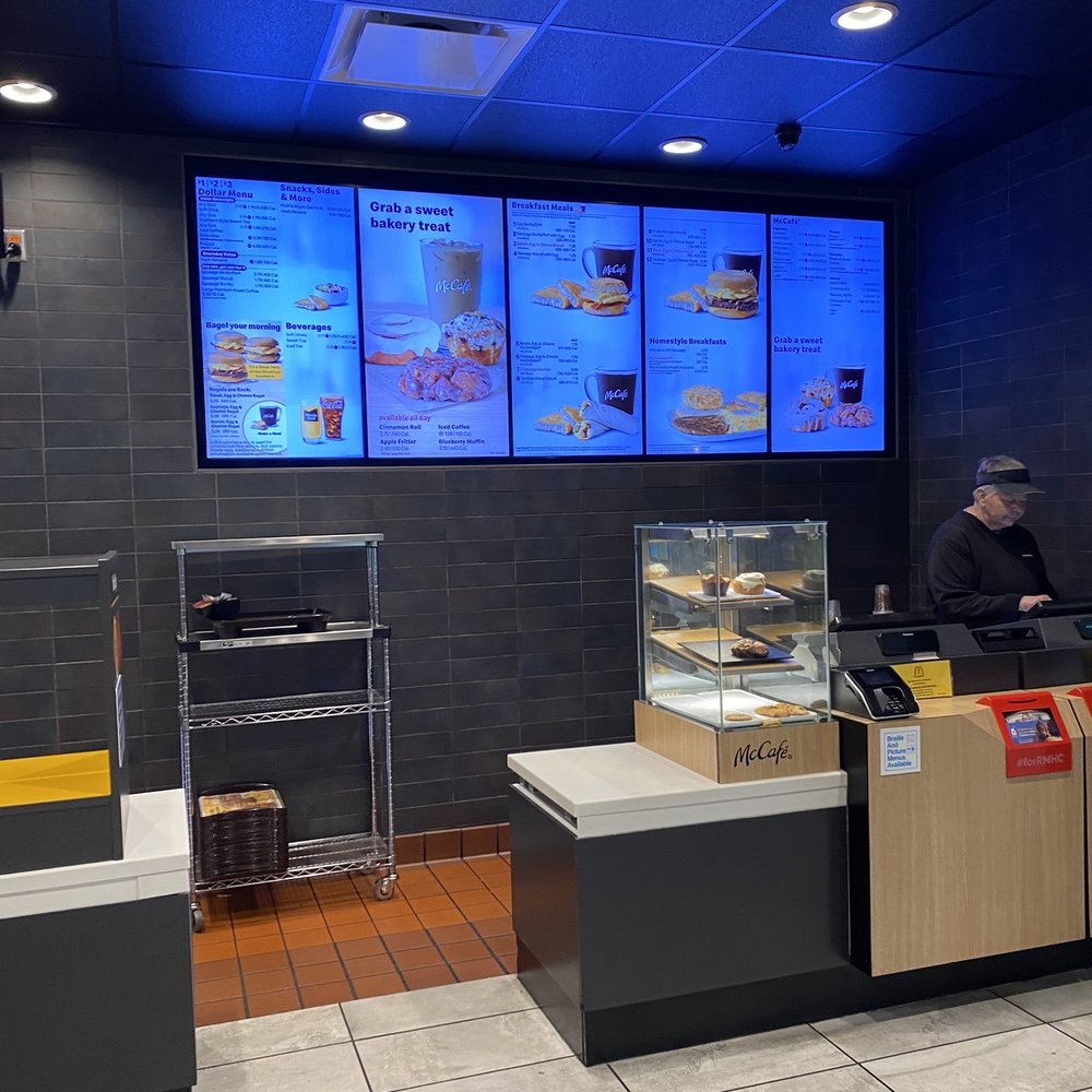 McDonald's - a man ordering food at the counter - Fast Food Near Me - Pearisburg, Virginia McDonald's - a man ordering food at the counter - Fast Food Near Me - Pearisburg, Virginia