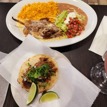 Mi Pueblo - Chili relleno and a pork taco - Mexican Near Me - Richmond, Kentucky Mi Pueblo - Chili relleno and a pork taco - Mexican Near Me - Richmond, Kentucky