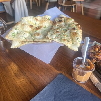 Chak De California - Garlic Naan - Indian Near Me - Pasadena, California