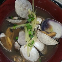 Clams in broth Clams in broth