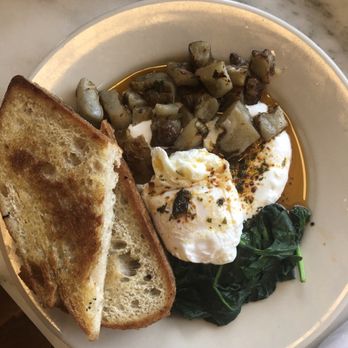 Tatte Bakery & Cafe | Arlington - Jerusalem artichoke spinach poached egg yogurt breakfast plate - Bakeries Near Me - Arlington, Massachusetts Tatte Bakery & Cafe | Arlington - Jerusalem artichoke spinach poached egg yogurt breakfast plate - Bakeries Near Me - Arlington, Massachusetts