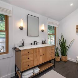 Grain & Steel Contracting - Master Bathroom renovation in New Milford, CT.