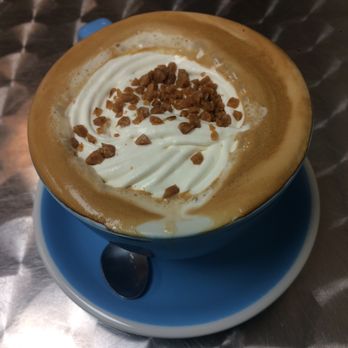 Appleton Chocolates Company - a cappuccino with whipped cream - Chocolatiers & Shops Near Me - Tatamagouche, Nova Scotia