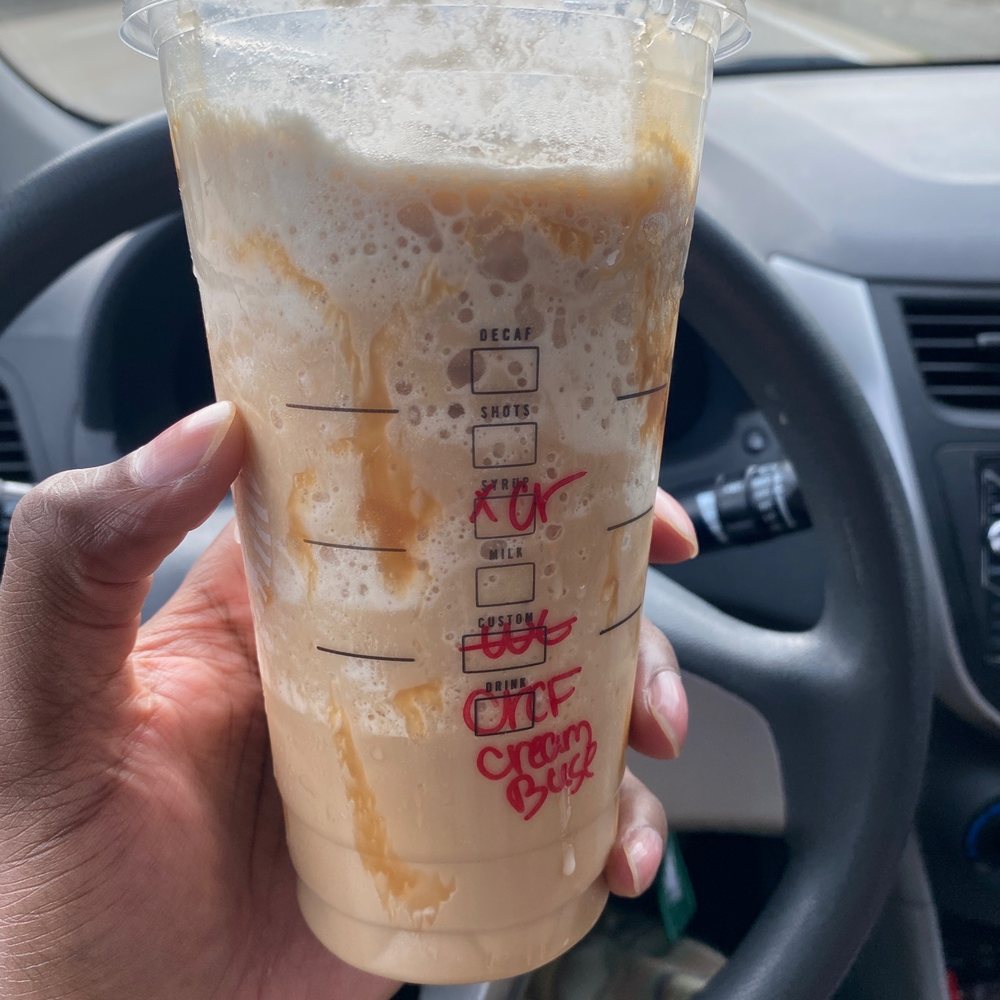 Cream Based Caramel Ribbon Crunch No whip Extra crunch
