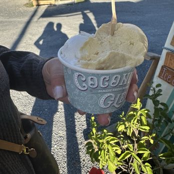 Coconut Glen’s - Scoop of coconut and mango - Food Trucks Near Me - Folly Beach, South Carolina Coconut Glen’s - Scoop of coconut and mango - Food Trucks Near Me - Folly Beach, South Carolina