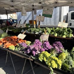 UC Davis Farmers Market - veggie stand