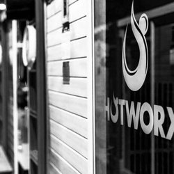 HOTWORX - Fayetteville - A sneak peek of our studio- we have 7 infrared saunas offering 10 different virtually instructed fitness sessions!