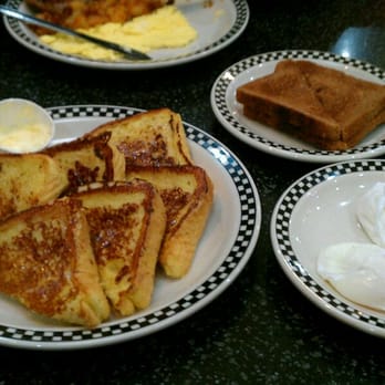 57s All American Grill - $7 French Toast and 2 egg (poached) spread - American Near Me - Flushing, New York