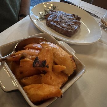 Lilyann’s Steakhouse - Ribeye and sweet potatoes - Steakhouses Near Me - Rocky Mount, North Carolina