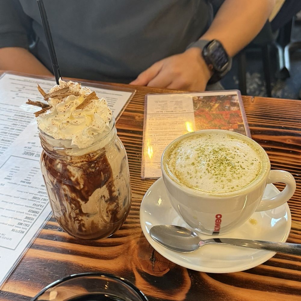 My Garage Kitchen - White Chocolate Matcha Latte & Mexican Mocha - New American Near Me - North Las Vegas, Nevada