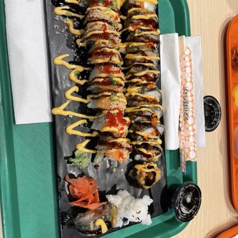 Hanabi - Volcano roll and Philly (supreme?) roll - Public Markets Near Me - Richmond, Virginia Hanabi - Volcano roll and Philly (supreme?) roll - Public Markets Near Me - Richmond, Virginia