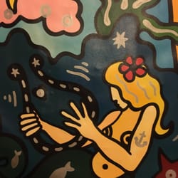 Hotel le Continental - Hallway art.