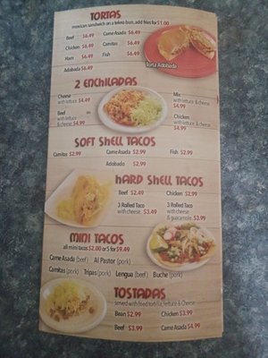 Menu photo 3 D'Leon's Taco Rico Lincoln, NE Menu photo 3 D'Leon's Taco Rico Lincoln, NE