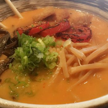 DOMU - Vegan ramen with spicy miso broth . Follow me @orlando.vittles - Ramen Near Me - Orlando, Florida DOMU - Vegan ramen with spicy miso broth . Follow me @orlando.vittles - Ramen Near Me - Orlando, Florida