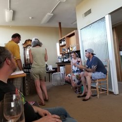 Black Door Wine Company - The other side of the Black Door Wine tasting room.