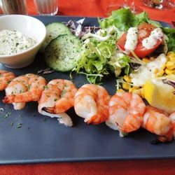 Le Royal - Delicious prawns!