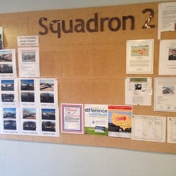 Squadron 2 - The bulletin board inside