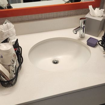 Hampton Inn Ukiah - Extra sink that is located outside the restroom, the only one they provided soap for. - Hotels Near Me - Ukiah, California Hampton Inn Ukiah - Extra sink that is located outside the restroom, the only one they provided soap for. - Hotels Near Me - Ukiah, California