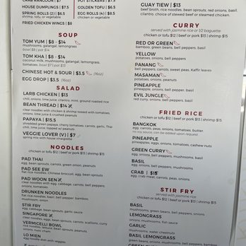 NG Cafe - Menu - Thai Near Me - Austin, Texas NG Cafe - Menu - Thai Near Me - Austin, Texas
