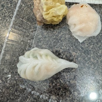Dim Sum King - Shrimp, shrimp coriander, and pork dumplings. Each order consisted of three. - Dim Sum Near Me - San Francisco, California