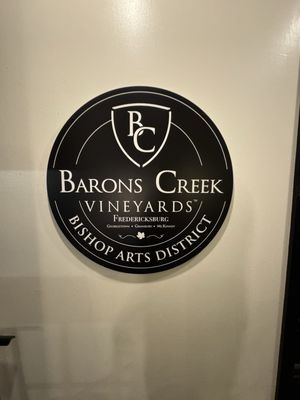 Barons Creek Vineyards Tasting Room Dallas by null