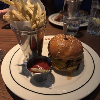 Claremont - Cheeseburger with fries - American Near Me - Dallas, Texas Claremont - Cheeseburger with fries - American Near Me - Dallas, Texas