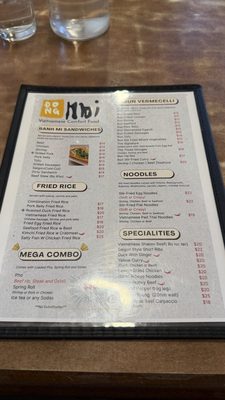 Menu photo 2 Dong Nai Austin, TX